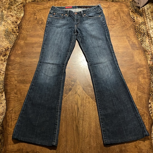 Vintage size 28 Adriano Goldschmied Low Rise Boot Cut Jeans - Picture 5 of 12